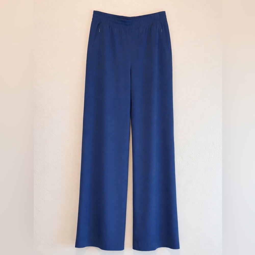 Lululemon navy performance wide leg pants